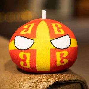 Planet Gates 70 styles Polandball Pendant Country Balls 10cm Country Ball Plush Toys Countryball Stuffed Doll Toy Christmas Gift for Kids