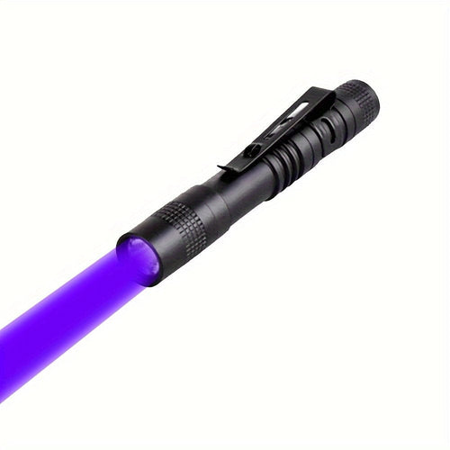 Planet Gates 701*1PC 1/2pcs 395nm UV Black Light Flashlight, Small Portable Pocket Pen Lightsfor Leak, Pet Urine, Hotel Inspection, Dry Stain And Dye Detector Ultraviolet Invisible Ink Torch, Ore Moneyscorpion Detection Lamp