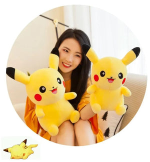 Planet Gates 70cm Big Size Pokemon Pikachu Plush Stuffed Animal Cartoon Anime Pillow Dolls Christmas Birthday Gifts Kids Plushies