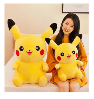 Planet Gates 70cm Big Size Pokemon Pikachu Plush Stuffed Animal Cartoon Anime Pillow Dolls Christmas Birthday Gifts Kids Plushies
