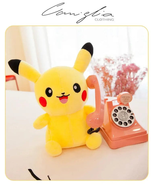 Planet Gates 70cm Big Size Pokemon Pikachu Plush Stuffed Animal Cartoon Anime Pillow Dolls Christmas Birthday Gifts Kids Plushies