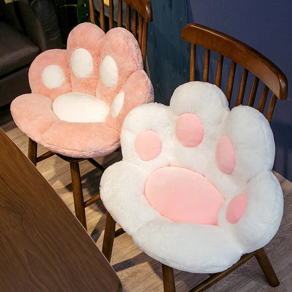Planet Gates 70cm  Kawaii Plush Bear Paw Mat Cute Animal Bear Cat Foot Pillow Heart Plush Cushion Stuffed Soft Toys for Home Decor Gifts