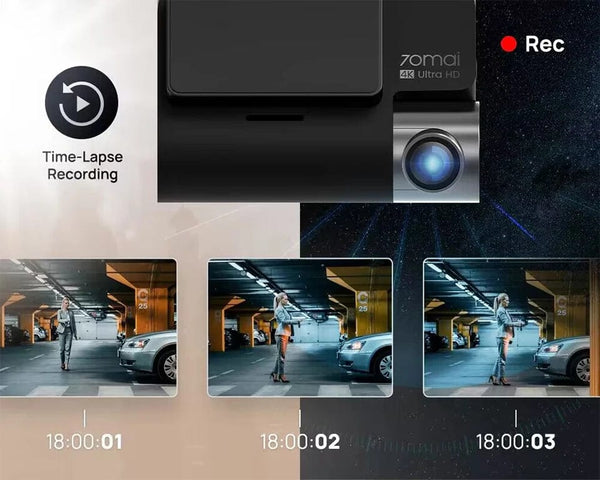 Planet Gates 70mai 4K Dash Cam A810 Ultra HD Built-in GPS ADAS Auto Record 150FOV Motion Detection 70mai A810 4G Car DVR Support Rear Cam