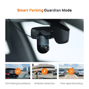 Planet Gates 70mai Dash Cam Omni X200 360° Full View Built-in GPS ADAS 70mai Car DVR X200 Camera 24H Parking Monitor eMMC Storage AI Motion