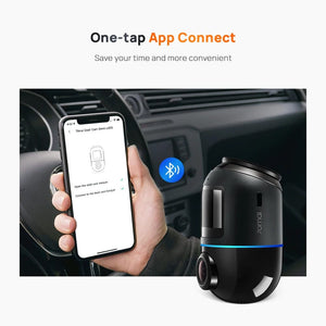Planet Gates 70mai Dash Cam Omni X200 360° Full View Built-in GPS ADAS 70mai Car DVR X200 Camera 24H Parking Monitor eMMC Storage AI Motion