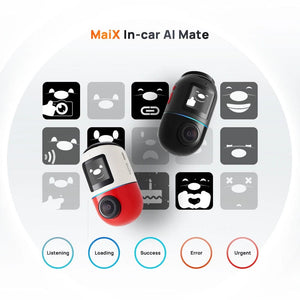 Planet Gates 70mai Dash Cam Omni X200 360° Full View Built-in GPS ADAS 70mai Car DVR X200 Camera 24H Parking Monitor eMMC Storage AI Motion