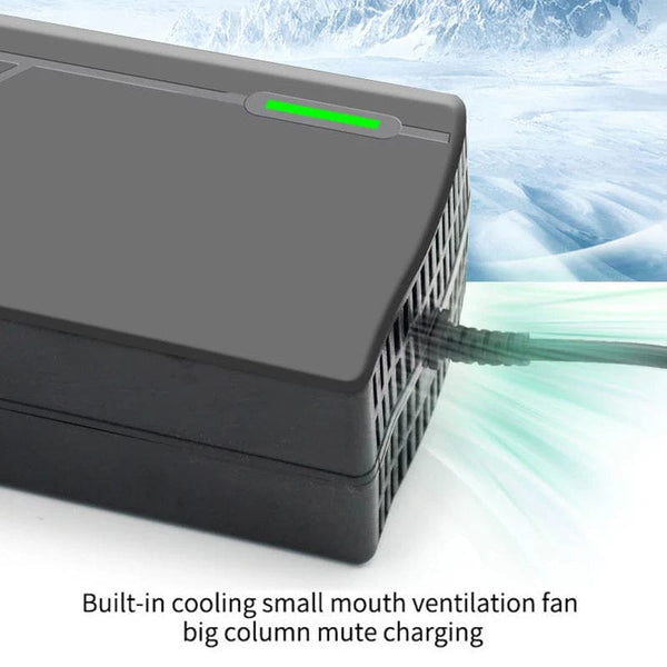 Planet Gates 72V 5A-Triangle / EU Plug 36V 48V 60V 72V Charger 2A 5A Lithium Battery Pack 42 54.6 67.2 84V 10 13 16 20S Smart Intelligent Fast Charging Charger EU Plug