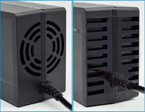 Planet Gates 72V 5A-Triangle / EU Plug 36V 48V 60V 72V Charger 2A 5A Lithium Battery Pack 42 54.6 67.2 84V 10 13 16 20S Smart Intelligent Fast Charging Charger EU Plug