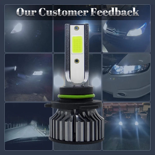 Planet Gates 72W 16000LM Car Headlight H4 H7 H1 LED H8 H9 H11 12000K 6000K 6500K lemon green Auto fog Light H3 9005 HB3 9006 12V LED Bulb F2C