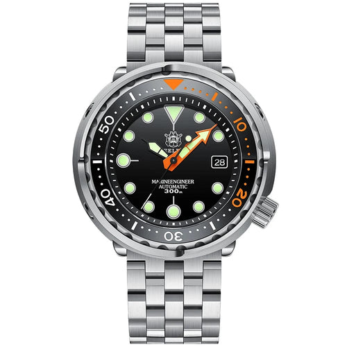 Planet Gates 75C-05L / NH35 Movement / CHINA STEELDIVE SD1975C Classic Mechanical Watch For Men Multicolor Luminous 30Bar Waterproof NH35 Movement Dive Tuna Sapphire Mirror