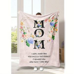 Planet Gates 75cm*100cm(29.5*39.4'') 1pc Gifts For Mom Blanket, Mom Gifts From Daughter Son, Best Mom Ever Gifts, Birthday Gifts For Mom Throw Blanket, I Love You Mom Gifts, Unique Mom Gift, Gifts For Mom