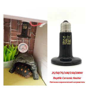 Planet Gates 75W 220V Crawling Pet Reptile Ceramic Heating Lamp Lizard Far Infrared Pet Ceramic Bulb 25W 50W 75W 100W 150W 200W