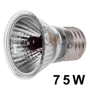 Planet Gates 75w 220VE27 25W 50W 100W UVA+UVB Reptile Lamp Turtle Tortoise Pet Basking UV Bulbs Heating Lamp Amphibians Lizard Heating Sun Bulb
