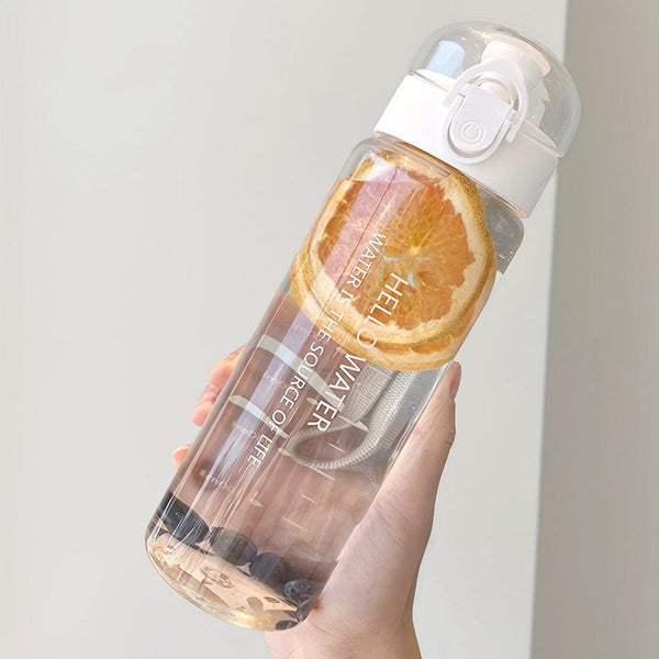 Planet Gates 780ml 1pc, Sports Water Bottle, 780ml/27.5oz Clear Plastic Water Cups, Portable Water Jugs, For Camping, Hiking, Fitness, Summer Drinkware, Travel Accessories, Home Kitchen Items, Birthday Gifts