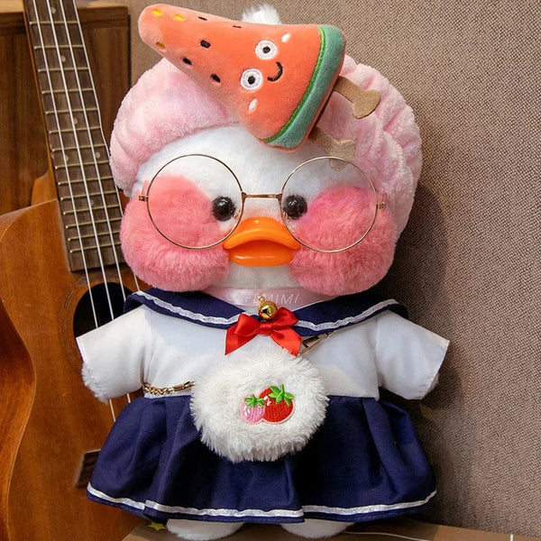 Planet Gates 79 / 30cm New plush Cute Lalafanfan Duck Cafe Duck 30cm Doll Plush Toy Stuffed Soft Doll Kawaii Animal Pillow Birthday Gift for Kids