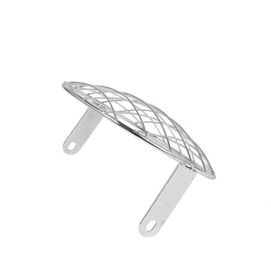 Planet Gates 7INCH New Metal Retro Motorcycle Headlight Protector Cover Fit For Universal Harley Triumph Honda HeadLamp Mesh Grille Lampshade