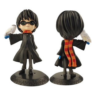 Planet Gates 7PCS No box NEW Harry Potter Series Anime Action Figure Malfoy Hermione Movies Car Cake Decoration Collectible PVC Doll Toys Kids Gift