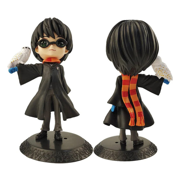 Planet Gates 7PCS No box NEW Harry Potter Series Anime Action Figure Malfoy Hermione Movies Car Cake Decoration Collectible PVC Doll Toys Kids Gift