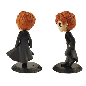 Planet Gates 7PCS No box NEW Harry Potter Series Anime Action Figure Malfoy Hermione Movies Car Cake Decoration Collectible PVC Doll Toys Kids Gift