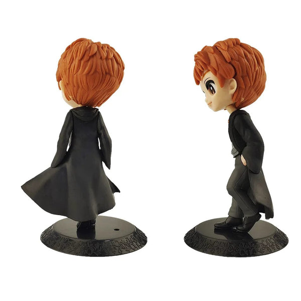 Planet Gates 7PCS No box NEW Harry Potter Series Anime Action Figure Malfoy Hermione Movies Car Cake Decoration Collectible PVC Doll Toys Kids Gift