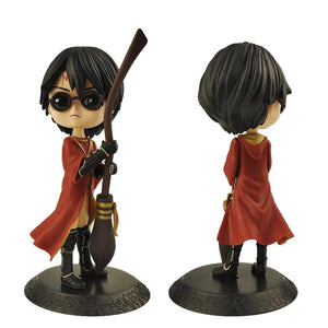 Planet Gates 7PCS No box NEW Harry Potter Series Anime Action Figure Malfoy Hermione Movies Car Cake Decoration Collectible PVC Doll Toys Kids Gift