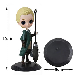 Planet Gates 7PCS No box NEW Harry Potter Series Anime Action Figure Malfoy Hermione Movies Car Cake Decoration Collectible PVC Doll Toys Kids Gift