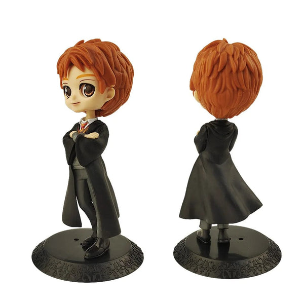 Planet Gates 7PCS No box NEW Harry Potter Series Anime Action Figure Malfoy Hermione Movies Car Cake Decoration Collectible PVC Doll Toys Kids Gift