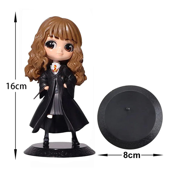 Planet Gates 7PCS No box NEW Harry Potter Series Anime Action Figure Malfoy Hermione Movies Car Cake Decoration Collectible PVC Doll Toys Kids Gift