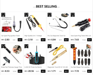 Planet Gates 7Pcs Tool Set Plastic Car Repair  Voiture Inside Door Plank Lever Auto  Removal s