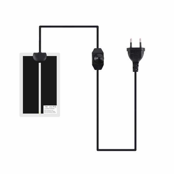 Planet Gates 7W 5-45W Reptiles Heat Mat Terrarium Climbing Pet Heating Warm Pads Adjustable Temperature Controller Mats Reptiles Supplies