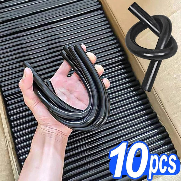 Planet Gates 7X150MM / 1PCS Hot Melt Glue Sticks Body Dent Repair Strong Adhesion Puller Tools Black Melt Glue Stick Paintless Removal Repair Strips