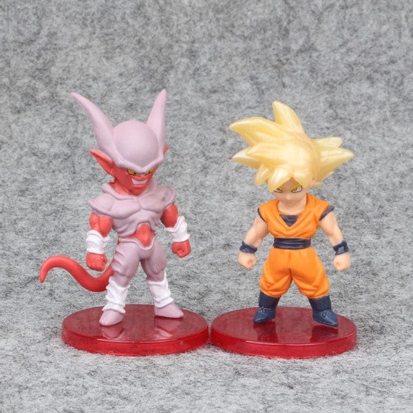 Planet Gates 8-21PCS Dragon Ball Z Set Super Son Goku Vegeta Broly Buu Action Figure Anime Figurines Ultra Instinct Model Gifts Toys