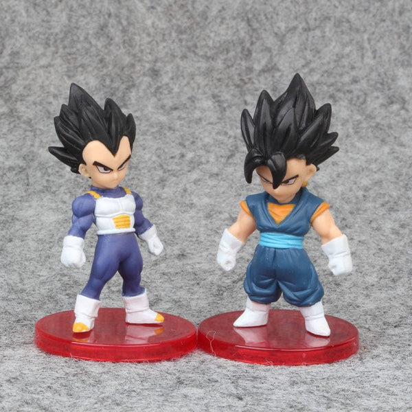 Planet Gates 8-21PCS Dragon Ball Z Set Super Son Goku Vegeta Broly Buu Action Figure Anime Figurines Ultra Instinct Model Gifts Toys