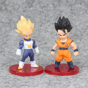 Planet Gates 8-21PCS Dragon Ball Z Set Super Son Goku Vegeta Broly Buu Action Figure Anime Figurines Ultra Instinct Model Gifts Toys