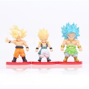 Planet Gates 8-21PCS Dragon Ball Z Set Super Son Goku Vegeta Broly Buu Action Figure Anime Figurines Ultra Instinct Model Gifts Toys