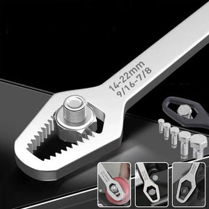 Planet Gates 8-22mm Universal Torx Wrench Self-tightening Adjustable Glasses Wrench Board Double-head Torx Spanner Hand Tools for Factory