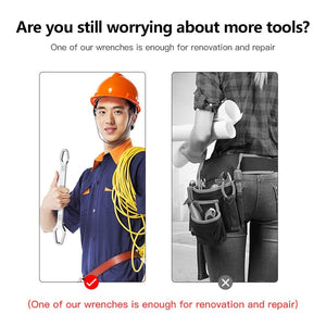 Planet Gates 8-22mm Universal Torx Wrench Self-tightening Adjustable Glasses Wrench Board Double-head Torx Spanner Hand Tools for Factory