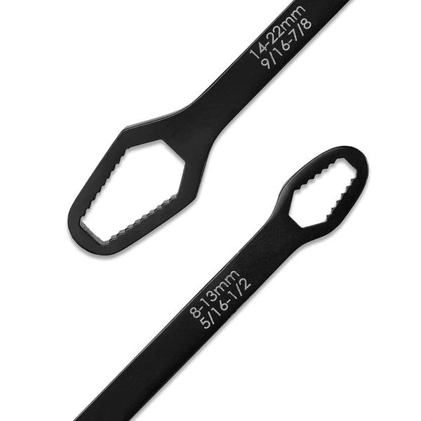 Planet Gates 8-22mm Universal Torx Wrench Self-tightening Adjustable Glasses Wrench Board Double-head Torx Spanner Hand Tools for Factory