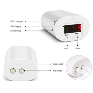 Planet Gates 8/4/2 Head Automatic Watering Pump Controller Flowers Plants Home Sprinkler Drip Irrigation Device Pump Timer System Garden Tool