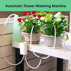 Planet Gates 8/4/2 Head Automatic Watering Pump Controller Flowers Plants Home Sprinkler Drip Irrigation Device Pump Timer System Garden Tool