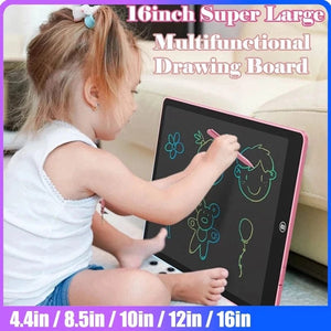 Planet Gates 8.5/10/12/16 in LCD Drawing Tablet For Children's Toys Painting Tools Electronics Writing Board Boy Kids Educational Toys Gifts