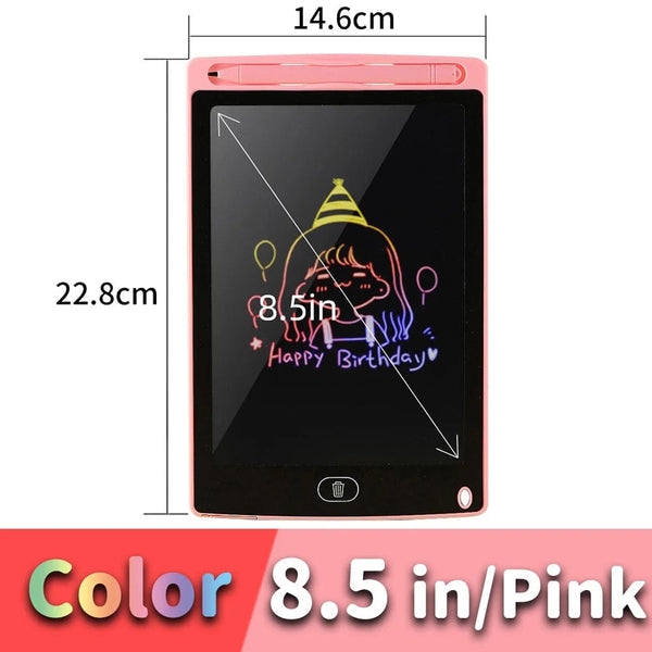 Planet Gates 8.5/10/12/16 in LCD Drawing Tablet For Children's Toys Painting Tools Electronics Writing Board Boy Kids Educational Toys Gifts