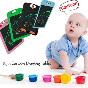 Planet Gates 8.5/in Cartoon LCD Writing Tablet Drawing Board Kids Graffiti Sketchpad Toys Handwriting Blackboard Magic Drawing Board Toy Gift