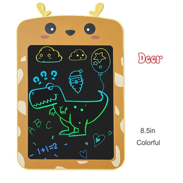 Planet Gates 8.5/in Cartoon LCD Writing Tablet Drawing Board Kids Graffiti Sketchpad Toys Handwriting Blackboard Magic Drawing Board Toy Gift