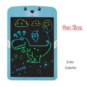 Planet Gates 8.5/in Cartoon LCD Writing Tablet Drawing Board Kids Graffiti Sketchpad Toys Handwriting Blackboard Magic Drawing Board Toy Gift