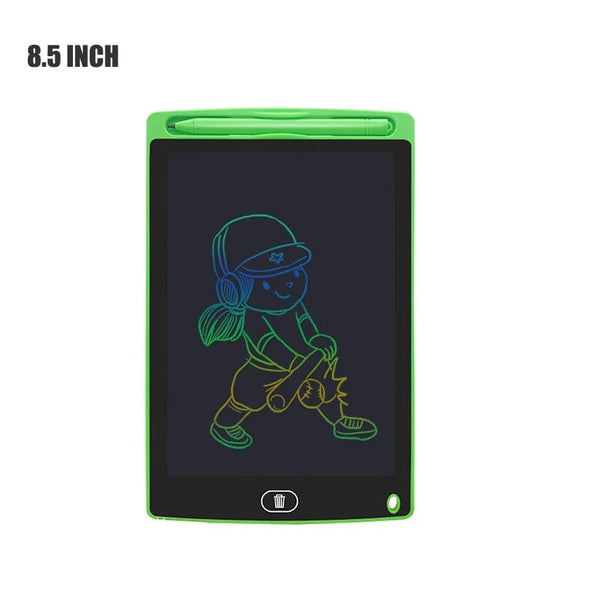 Planet Gates 8.5 inch green 8.5/10 inch LCD Writing Tablet Drawing Board Kids Graffiti Sketchpad Toys Handwriting Blackboard Magic Drawing Board Toy Gift