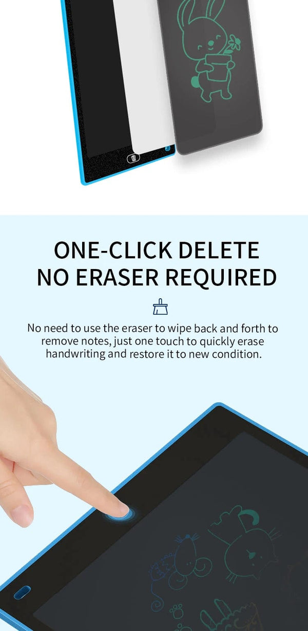 Planet Gates 8.5 Inch LCD Writing Tablet Drawing Board Graffiti Sketchpad Mgaic Erasable Handwriting Pad Toys for Kids Boys Gifts