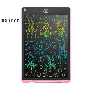 Planet Gates 8.5 inch Pink 8.5/10/12 inch LCD Writing Tablet Drawing Board Montessori Educational Drawing Toys For Kids Students Magic Blackboard Toy Gift