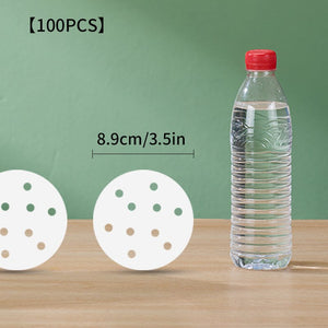 Planet Gates 8.9cm/3.5in 100pcs Non-Stick Steamer Paper for Healthy and Easy Cooking - Food Grade Disposable Steamer Cloth for Air Fryer, Oven, and Baking - Easy Cleanup and Safe Use