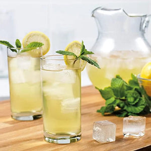 Planet Gates 8 Big Ice Tray Mold Giant Jumbo Large Food Grade Silicone Ice Cube Square Tray Mold DIY Ice Maker Ice Cube Tray